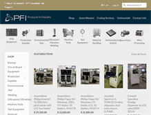 Tablet Screenshot of pfipcb.com